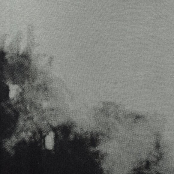 Sarah Pacini Stretch Green Tie-Dye Cowl Neck Tunic - Picture 7 of 7